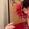 Fairy Flower Hair Stick Large Hanfu Hair Stick Elegant Simulation Flower Hairpins  Female