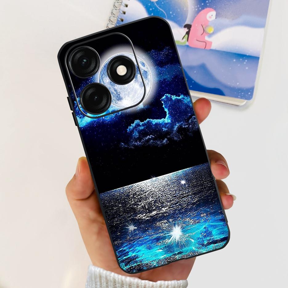 For Tecno Spark 20C Case BG7n BG7 Stylish Painted Cover Soft TPU Matte Phone Case For Tecno Spark 20 Pro Plus Spark20 20C Bumper