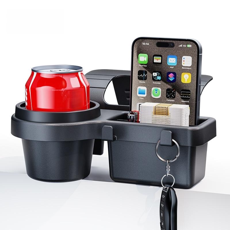 Car Multifunctional Mobile Phone Storage Box, Car Key Storage, Window Side Miscellaneous Items, Cup Holder, Window Storage Rack
