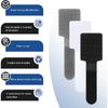 80 PCS Adhesive Hook and Loop Cord Ties, Adjustable Appliance Cord Organizer Multi-Purpose Cords Ties for Charging Cables Household Office Kitchen