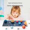 Planet Matching Puzzle: Early Education Toy for Kindergarten - Cognitive Solar System with Eight Planets