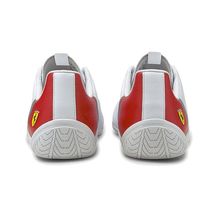Puma Scuderia Ferrari x Ridge Cat White Rosso Corsa Men Sneakers 306667-02
