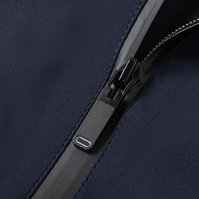 FAPAI Men's Hooded Casual Jacket