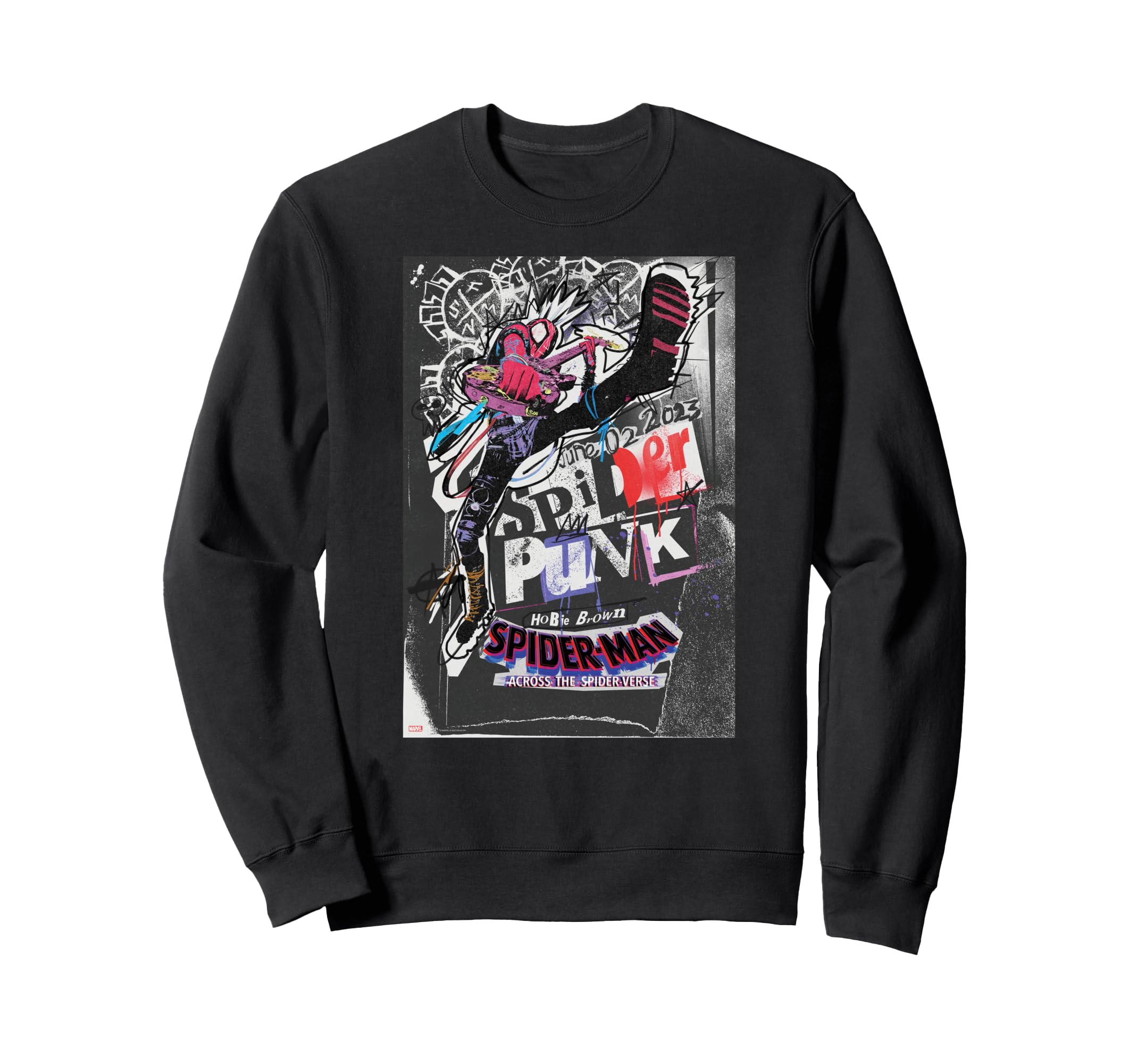 

Marvel Spider-Man Across the Spider-Verse Hobby Poster Art Sweatshirt