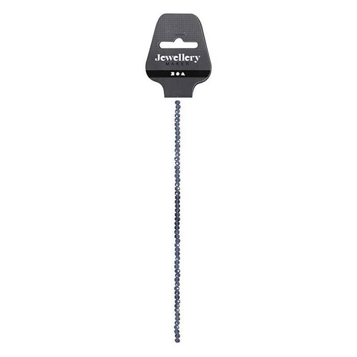 Perles - Creotime - Noir - 4 mm - 45 pièces - Synthétique