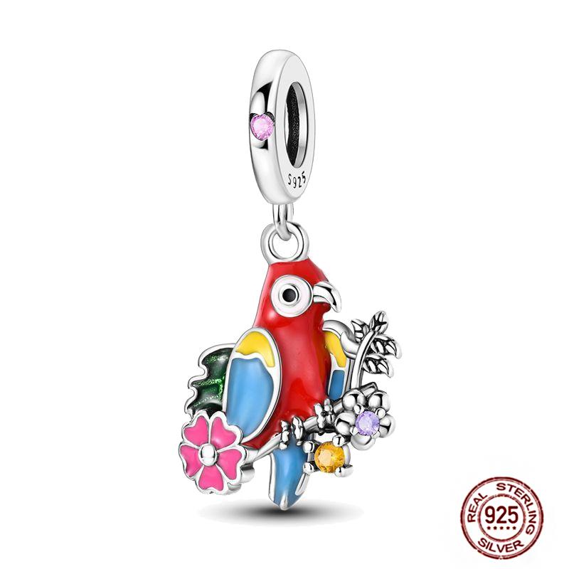 Fits Original Red Colorful Charmscopper Love Heart Bike Travel Race Car For Women Bracelet Christmas Gift Beads Diy Jewelry