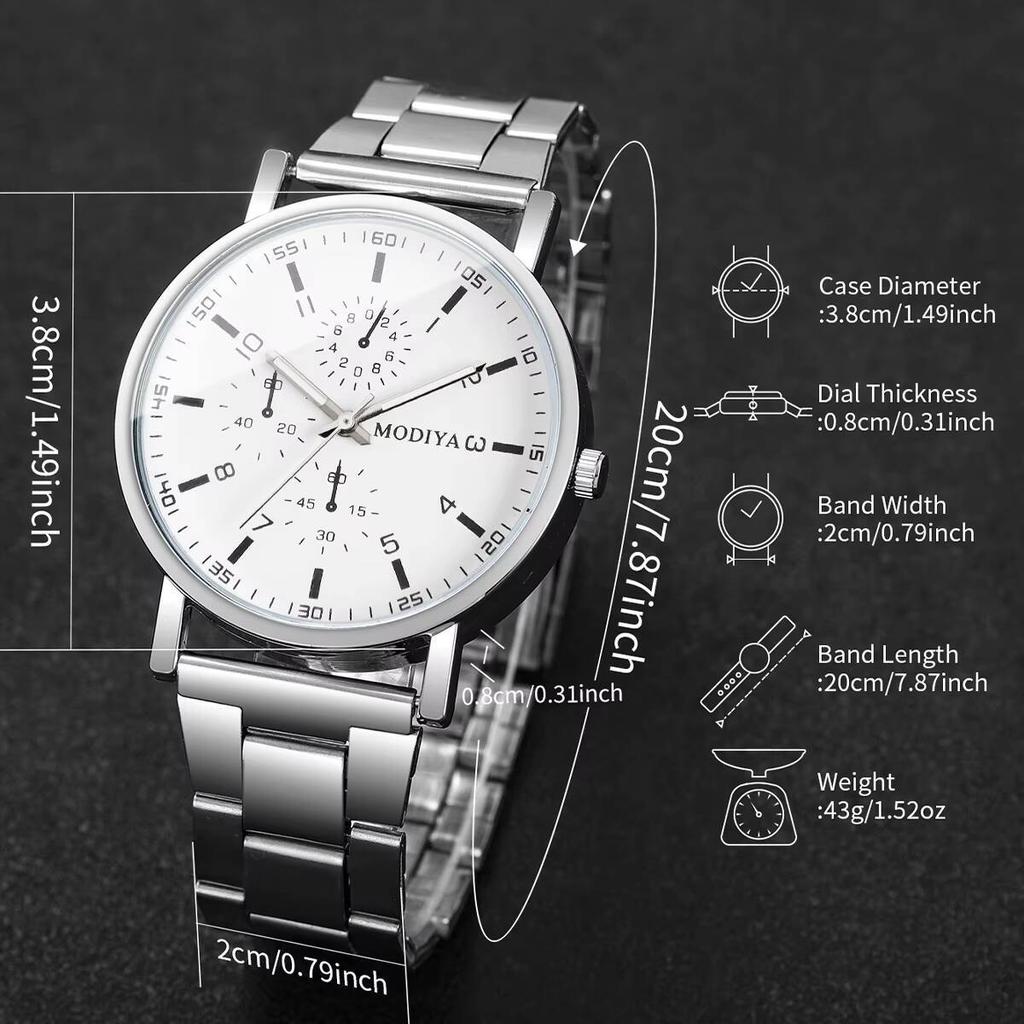 Fashion Men Business Watches Casual Analog Quartz Wristwatch Reloj Hombre