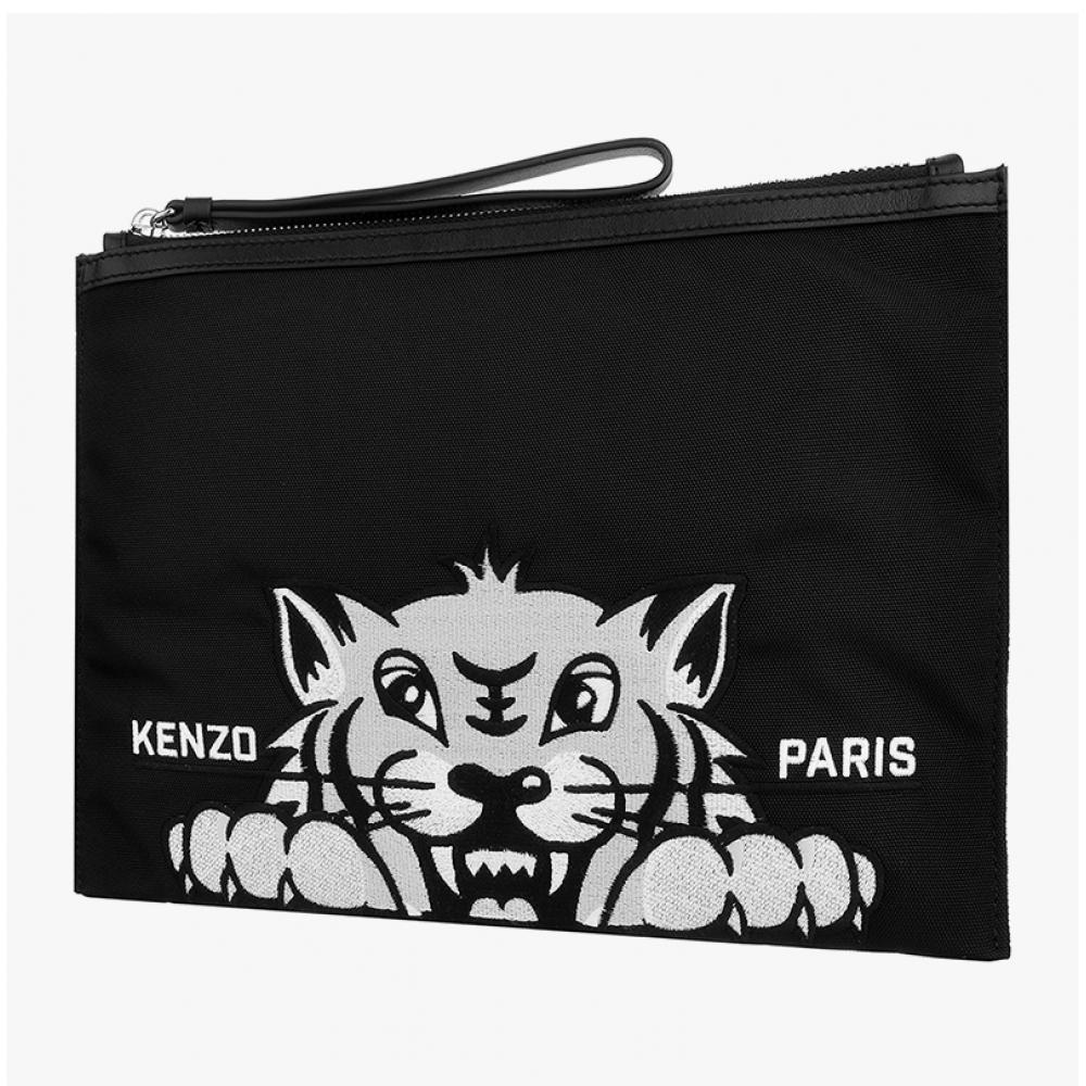 Kenzo Happy Tiger Large Clutch Bag Ff55pm612f26