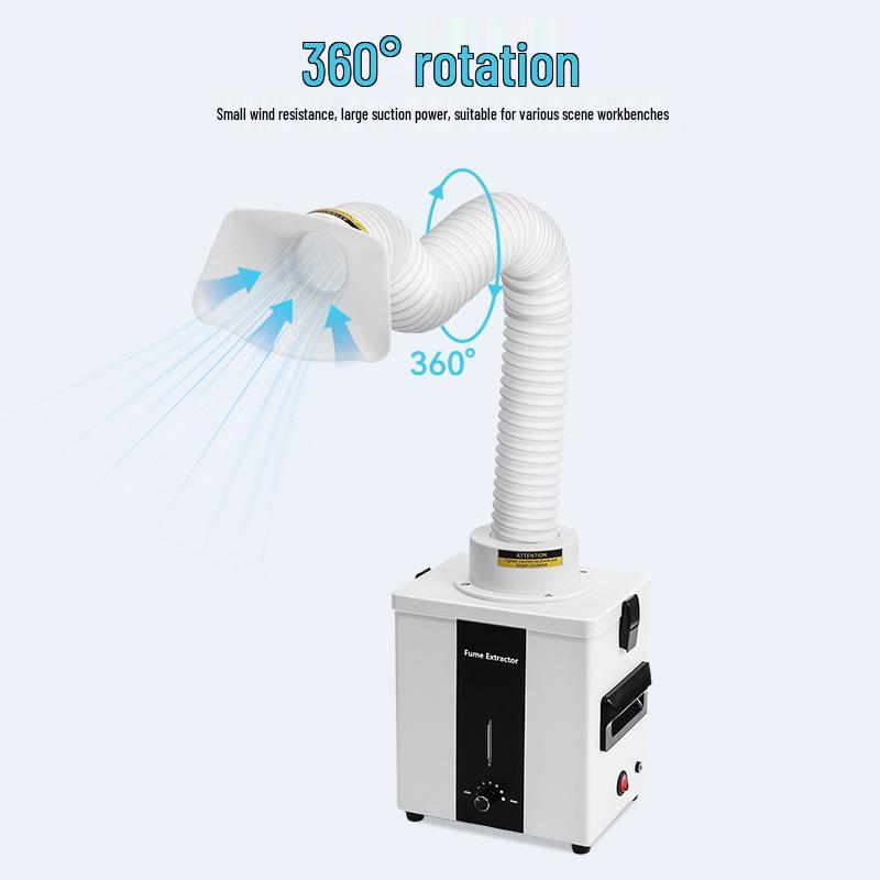 

Compact Indoor Smoke & Fume Purifier for Welding, Soldering & Laser Engraving