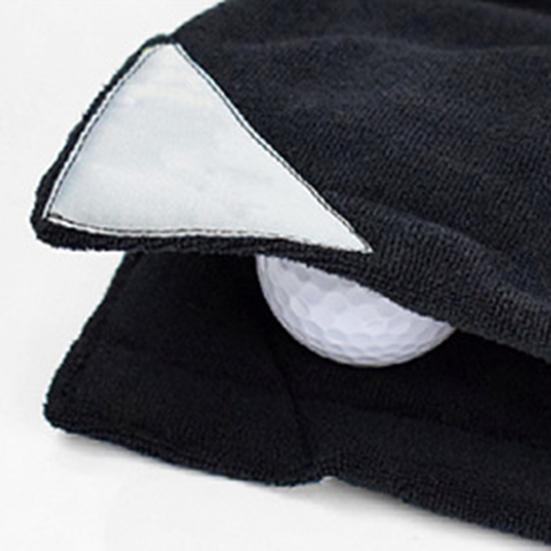 Anti-pilling Golf Club Towel Fadeless Microfiber Cleaning Kit Unique Golf Towel for Hotels
