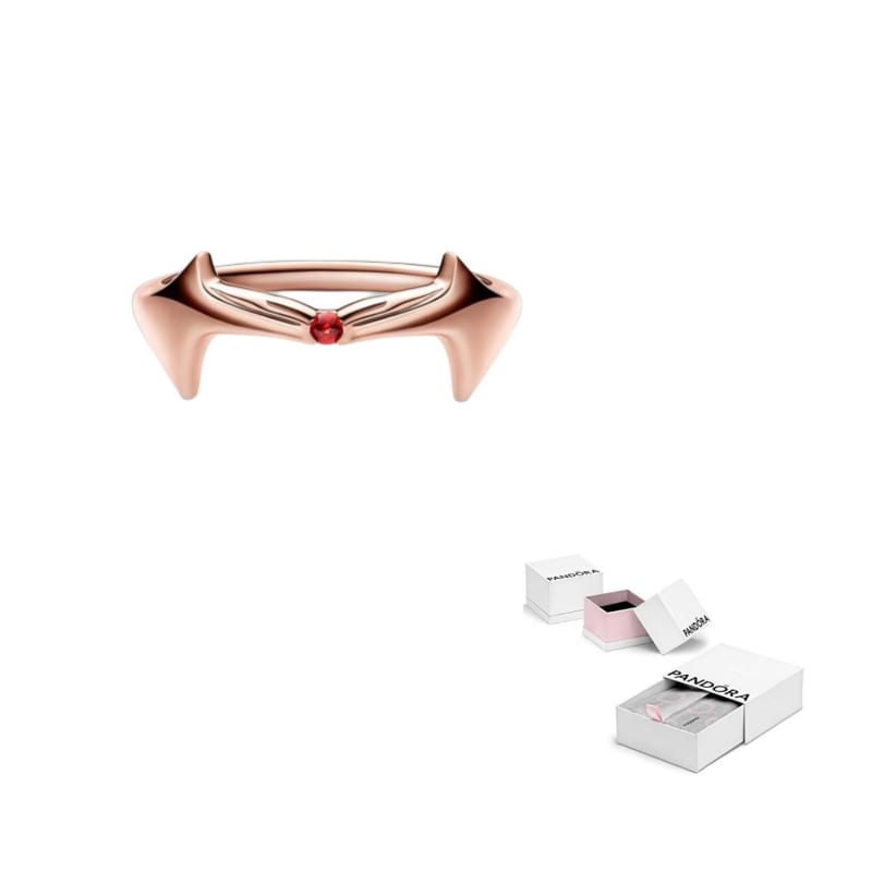 Pandora Artificial Crystal Rings Women`s Rose