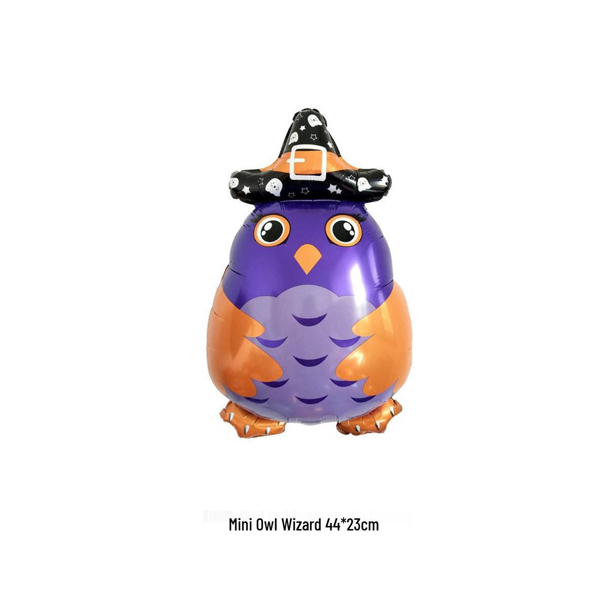 

Halloween Aluminum Foil Balloons: Bat, Pumpkin, Ghost, Wings, Cat, Spider Decorations