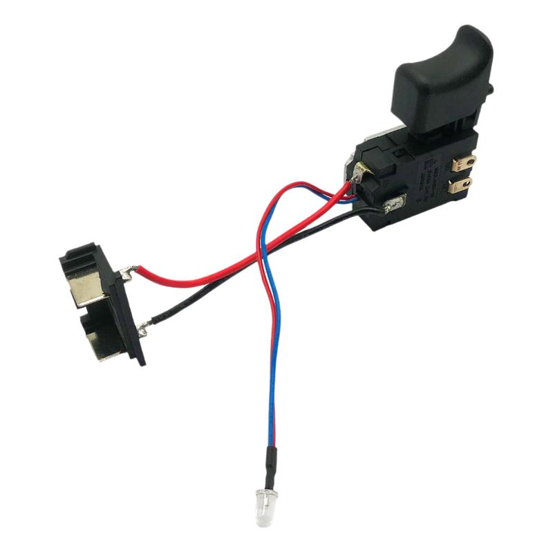 1Pcs Universal Speed Control Electric Drill Control Switch 21V Trigger Switch Dustproof Plastic Push Button Cordless Drill