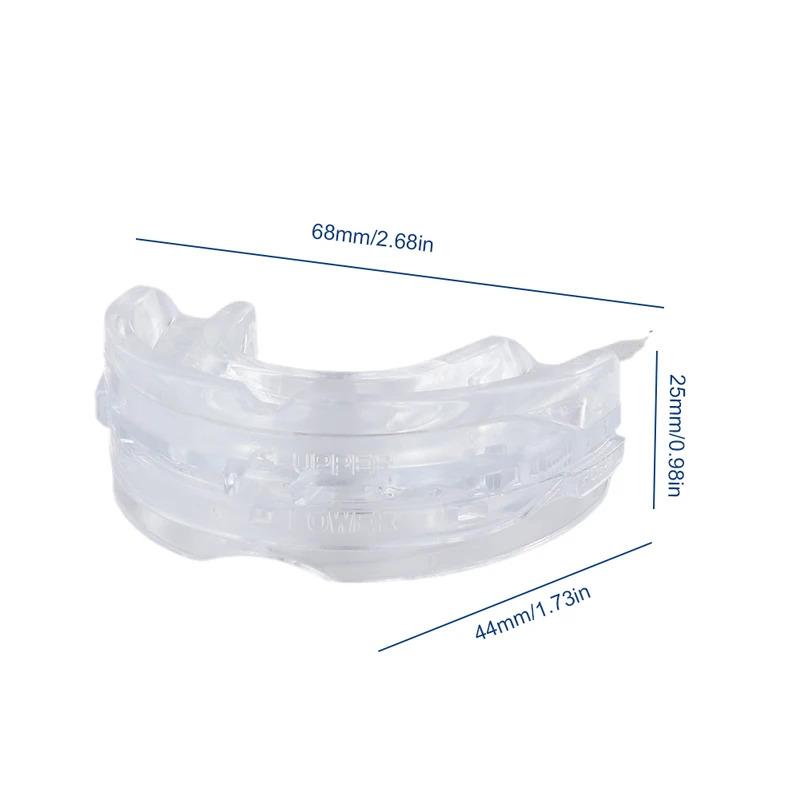 Anti Snoring Bruxism Mouth Guard Improve Sleeping Quality Anti Snoring And Apnea Snoring Device Mouth Guards with Storage Box