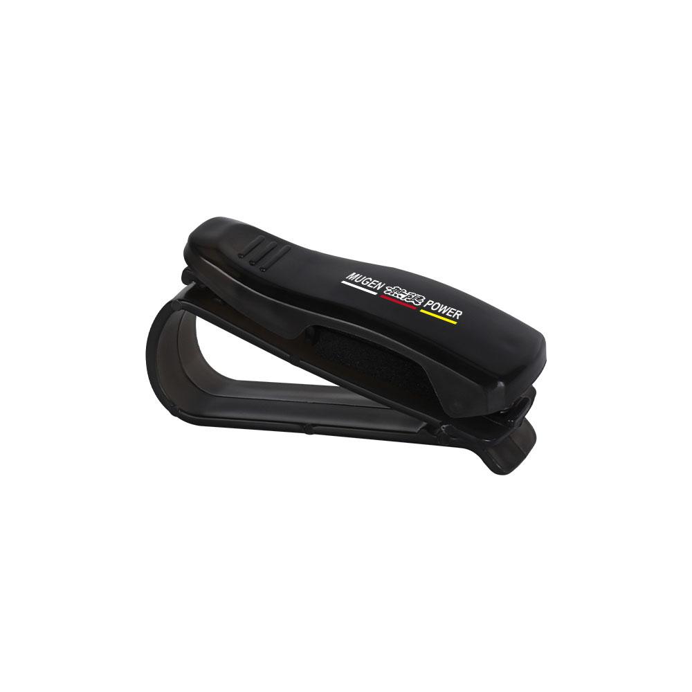 1pcs Auto Badge Glasses Clip Car Sun Visor Sunglasses Holder Card Ticket Stand For Honda Mugen Power Civic Accord Odyssey City