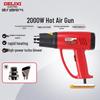 2000W Adjustable Temperature Hot Air Gun CN Plug (adapter Included)