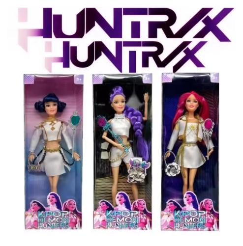 @@   NOI Păpușă Anime K-Pop Vânători de Demoni Jucărie Vinil Personaj Rumi Mira zoi Mască Vinil Figurină Cadou de Ziua de Naștere Cadouri pentru Clubul de Fani