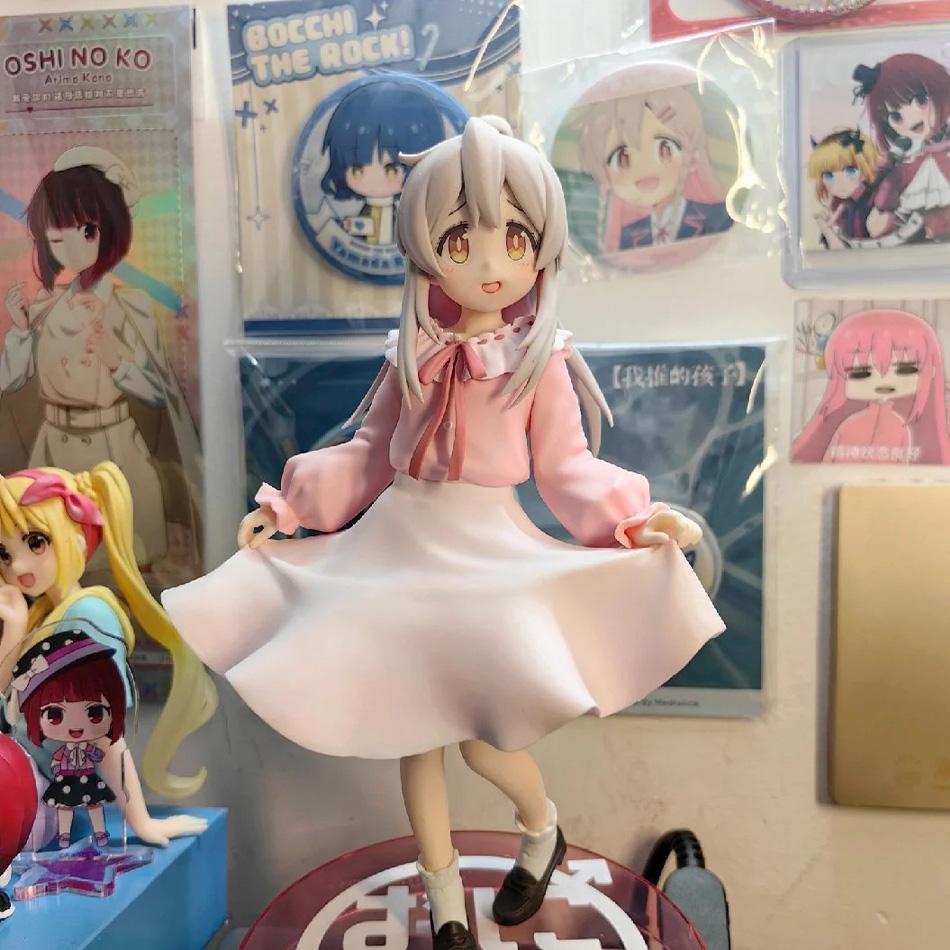 Onii-chan wa Oshimai! Mahiro Oyama Mädchen Anime Figur Kawaii Mahiro Oyama Actionfigur Rosa Kleid Sammlermodell Geschenke