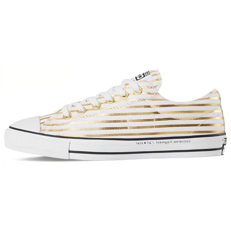 

Fragment Design x Converse Chuck Taylor All Star Ox Золотые Модные Низкие Эспадрильи Унисекс Золотой 41