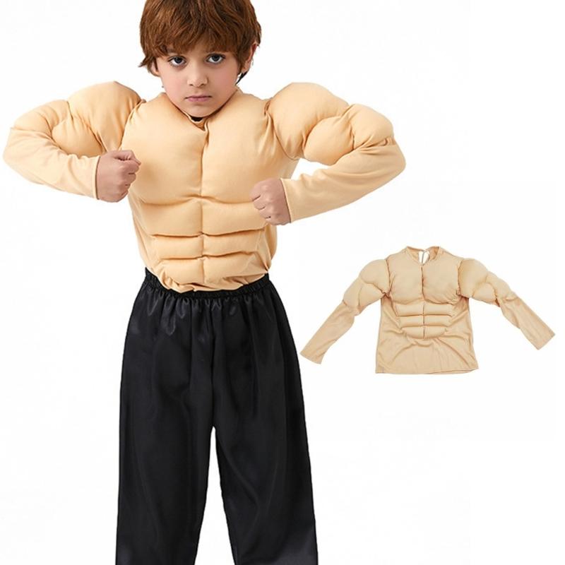 Full Body Muscle Suit Cosplay Outfit Displaying Chest Abdominal Definition Great For Stage Shows And Gatherings