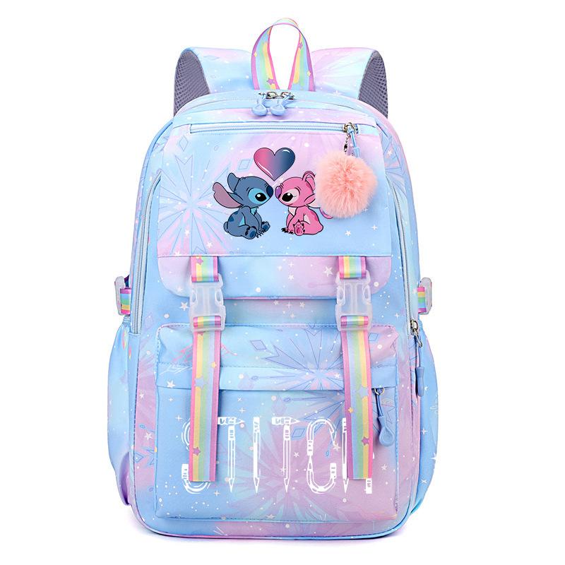 Peripheral Schoolbag Cute Cartoon Print Primary And Secondary School Students Small Fresh Backpack no specification