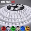 Luz de Fita LED SMD 2835 12V DC 5M 60 LEDs/M Branco de Alto Brilho Verde Vermelho Azul Amarelo I Lâmpada Decoração de Casa Fita de Fita LED Flexível