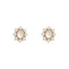 Fashion Earrings Irregular Shaped Pearl C-shaped Earrings