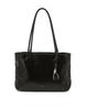 Jillstuart Acc [Facette] Facette Foldable Cowhide Shopper Bag Black