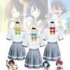Vibrant Polyester Cosplay Costume Anime-inspired Harajuku Style For Role Play