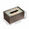 Minimalist Wood Napkin Box High-end Quality Creative Paper Towel Holder Elegant Decorative Paper Box Home Use