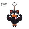 Hanging Dog Plushie Plush Muscular Bag Charm Stuffed Pendant for Charm Backpacks Handbags Schoolbags Animal with Metal Ring Handbag Accessory