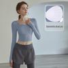 OEING Women's Long Sleeve Yoga Top