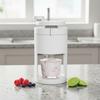 Manual Ice Shaver Pressure Spring Anti-Slip Design Ice Crusher  Easy To Clean