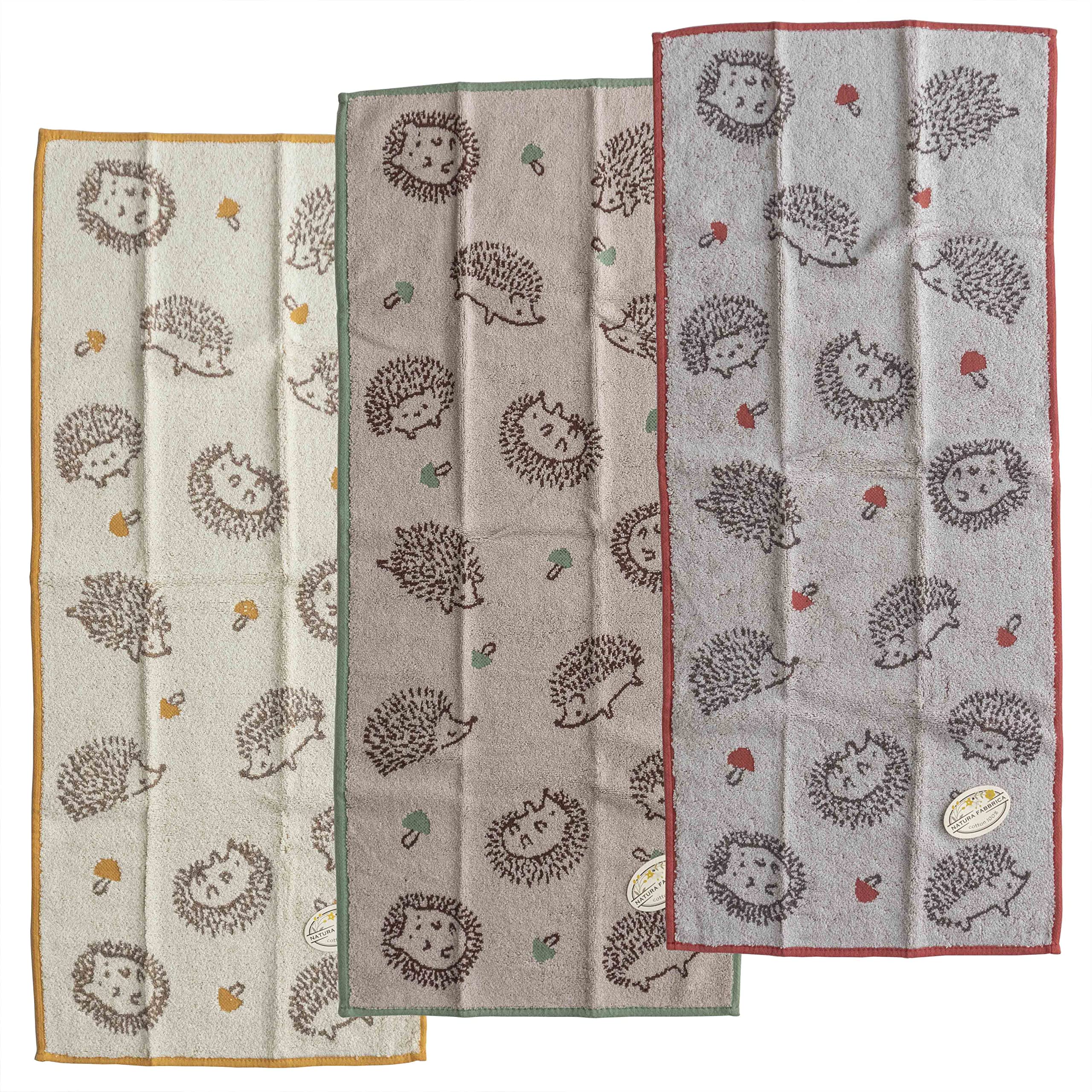 

Мордочка ежика Милая мордочка животного Полотенце Хлопок полотенца, Набор, 100% (Набор 3)