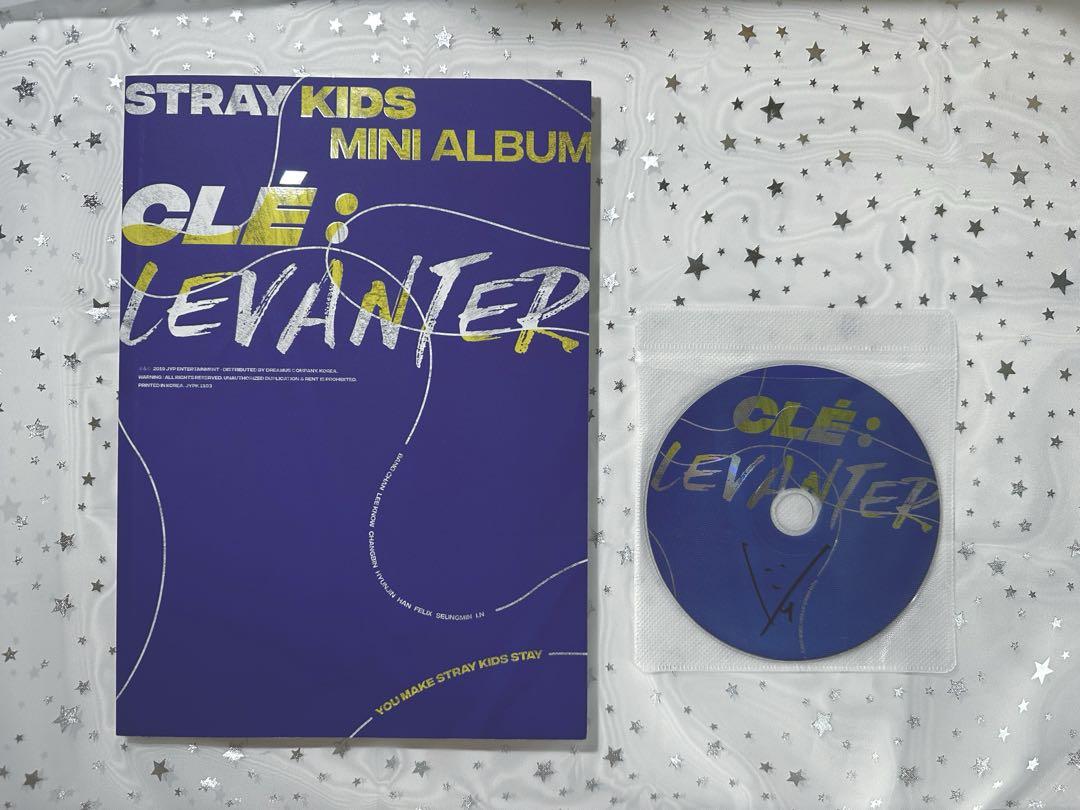 

[USED] Stray Kids LEVANTER Changbin autographed trading card included