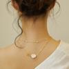 Jubiler Disc Pearl Necklace