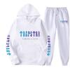 Set Felpa con Cappuccio Oversize Tuta Streetwear Stampata Donna Misto Cotone Caldo Casual Loungewear