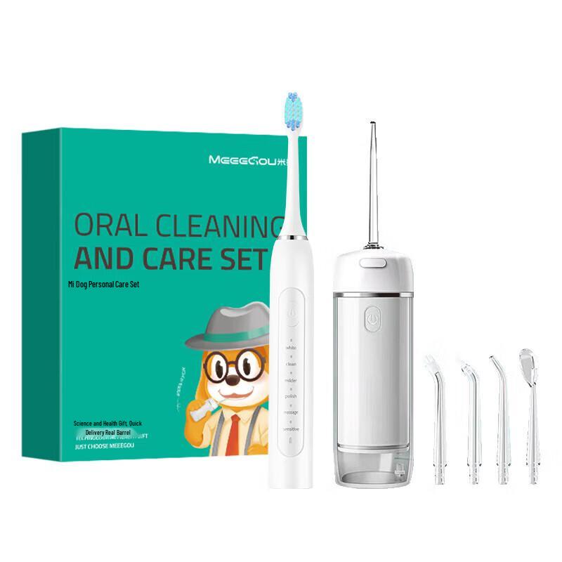 MIGOO MC560 Electric Toothbrush & Oral Irrigator Care Set