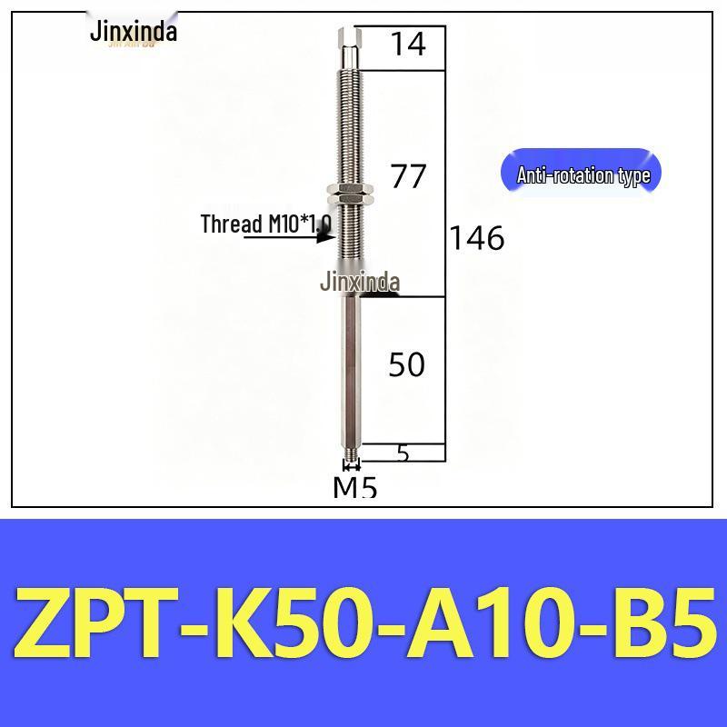 ZPT Vacuum Suction Cup Mini Fitting: Industrial Pneumatic Flat/Pointed Head Anti-Rotation Robotic Arm Holder.
