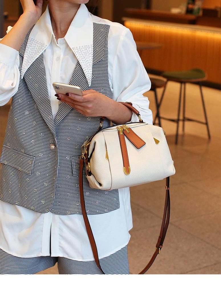 2023 Women's Genuine Soft Leather Crossbody Bag - Fashionable Single Shoulder Handbag