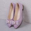 Damen flache Schuhe Schleife Einzelne Schuhe Frühling Herbst Loafer Mode Süß Flach Weich Freizeit Schuhe Zapatos De Mujer