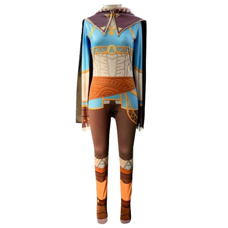

The Of Legend Zelda Princess Cosplay Dress Costume Jumpsuit Party Halloween S