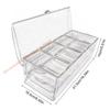 85AD Functional Condiment Container with 5 Spaces for Home or Outdoor Cooking Needs