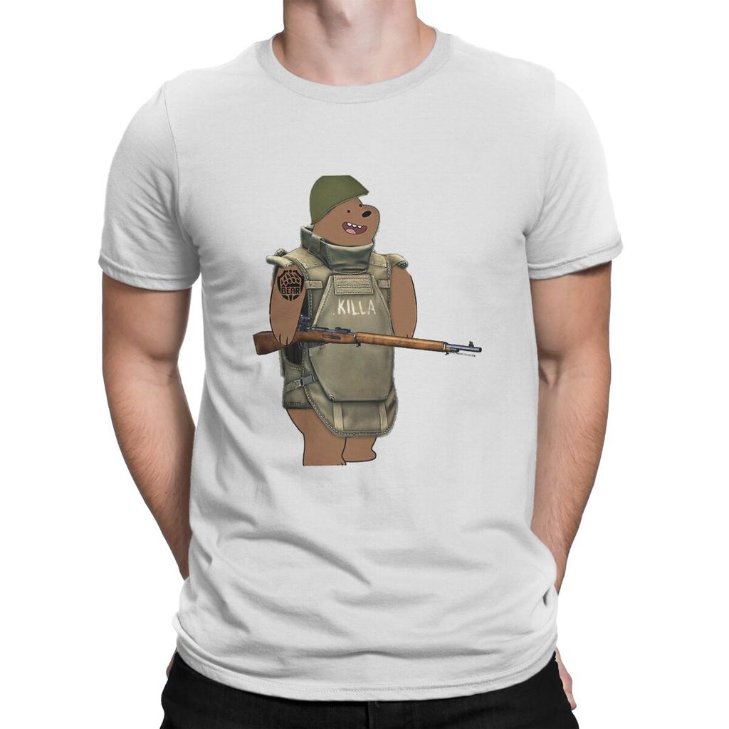 Bear Gun Escape From Tarkov Polyester T Shirt Fashion ONeck TShirt Harajuku Short Sleeve