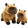 SunLemon Fluffies Medium Capybara Plush Toy, 19 x 26 x 16 cm, Cute Animal, P-1533
