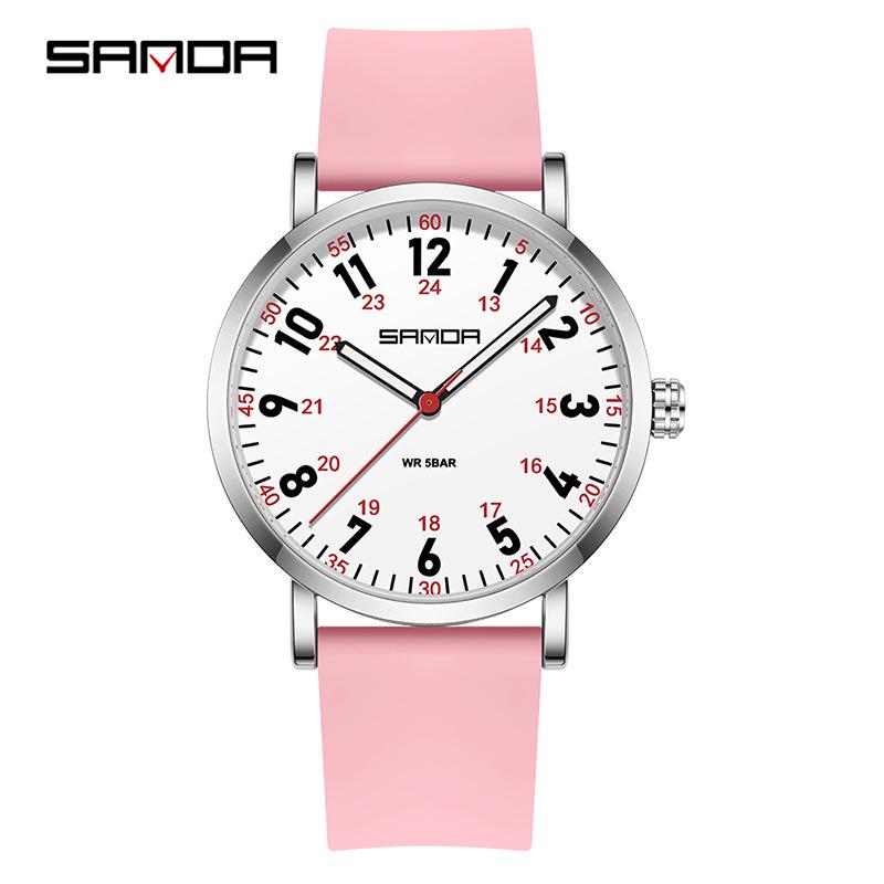 Sanda Women's Luminous Quartz Watch: Stylish, Trendy, and Bestselling Fashion Accessory