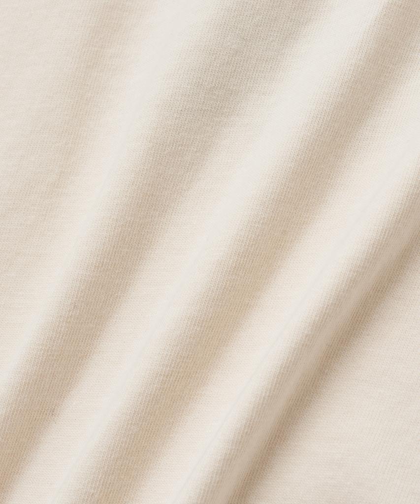 YALE New Haven Graphic Ringer T-Shirt_Cream