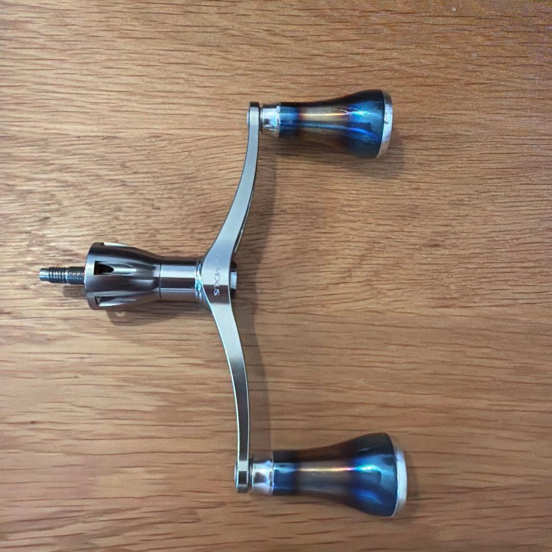 Used Gomexus Shimano SHIMANO double handle titanium knob