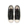 Converse All Star Hi Leather 'Black' (Unisex) Black / Driftwood Canvas Shoes 162386C