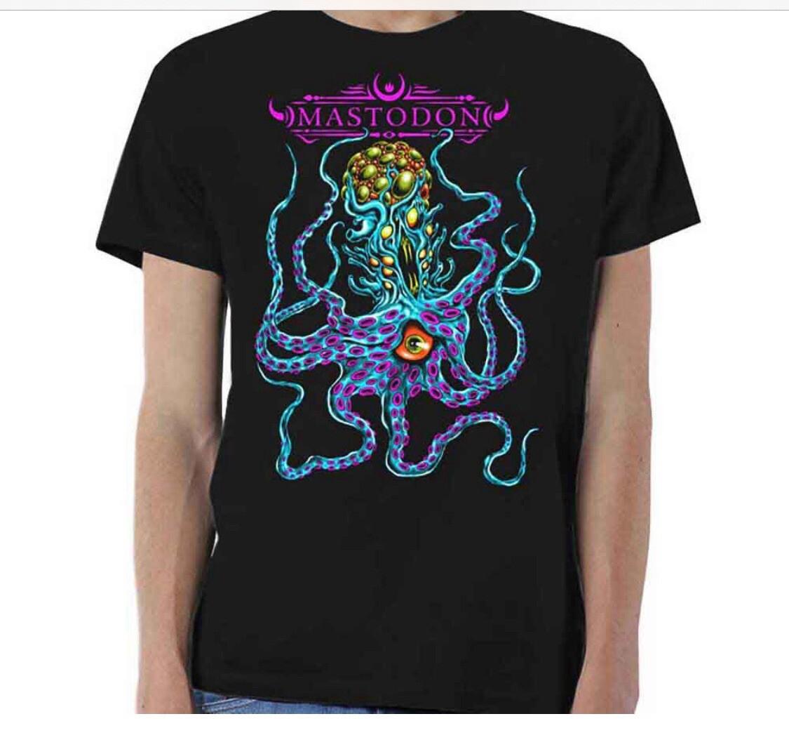 Mastodon Octo Freak T-shirt Black Ex Tour Merch S